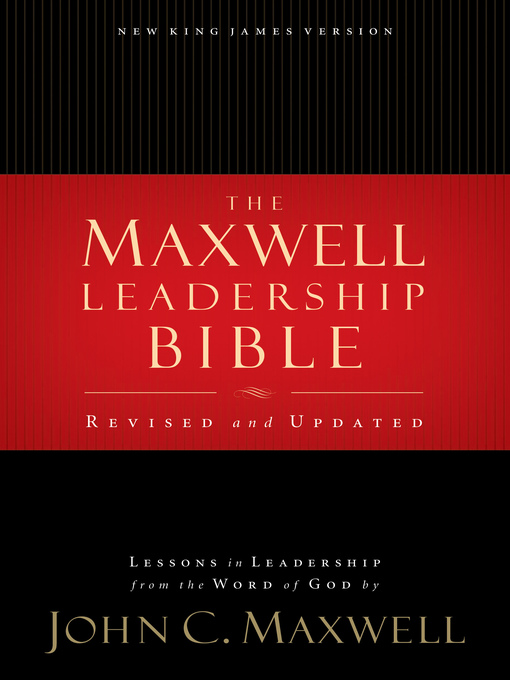 Title details for NKJV, Maxwell Leadership Bible by John C. Maxwell - Available